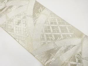 光悦垣模様織り出し　袋帯